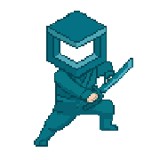 Ninja Link Retro Pixel