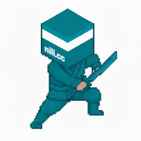 Ninja Link Retro Pixel Icon